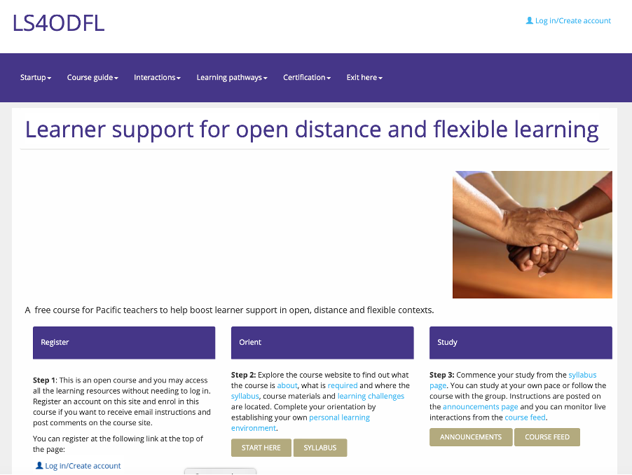 COL Learner Support for ODFL